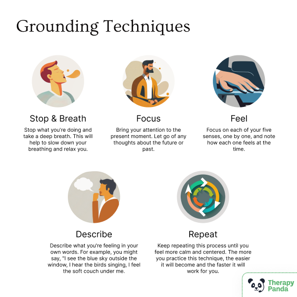 Grounding Techniques for Panic Attacks | Therapy Panda